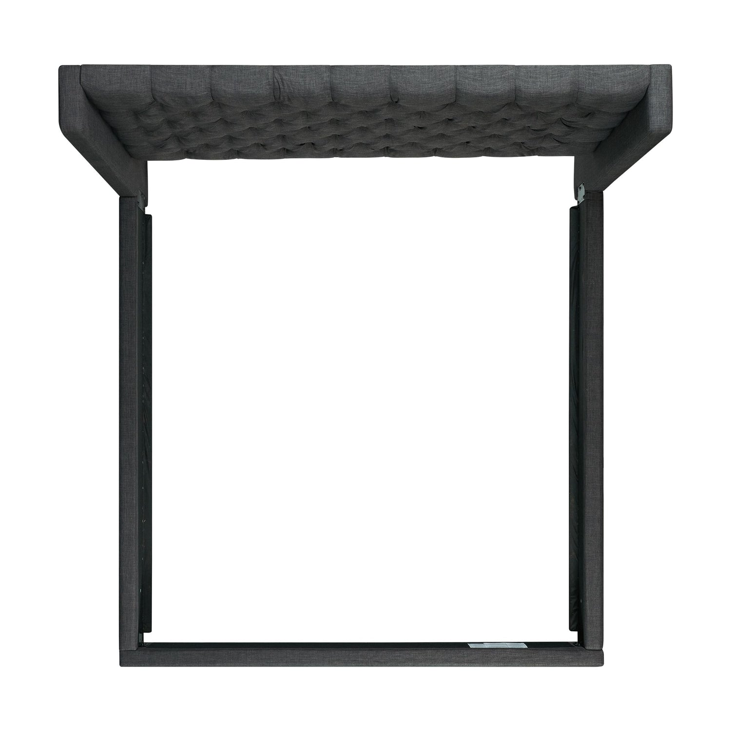 Morrow King Bed in Heirloom Charcoal - Tampa Furniture Outlet