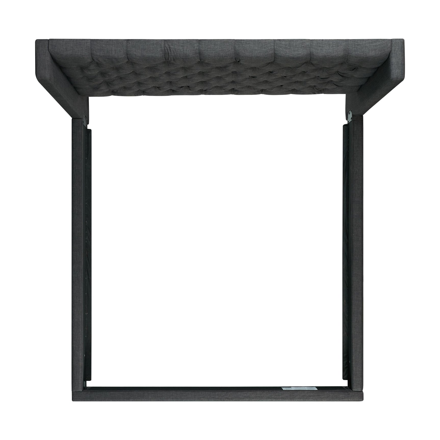Morrow King Bed in Heirloom Charcoal - Tampa Furniture Outlet