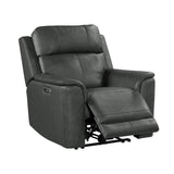 Mustang P3 Recliner in Aline Anthracite