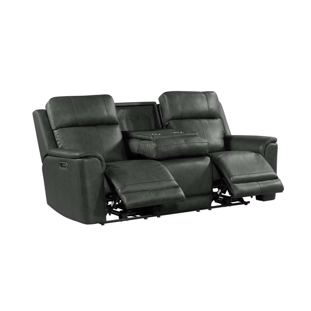 Mustang P3 Sofa with DDT, Wireless Chargerin Aline Anthracite