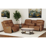 Mustang P3 Sofa with DDT, Wireless Charger in Aline Butternut - Tampa Furniture Outlet