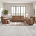 Mustang P3 Loveseat with Console in Aline Butternut – SKU U-16110-11430-285PPP | Elements