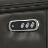 Mustang P3 Recliner in Aline Anthracite - Tampa Furniture Outlet