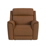 Mustang P3 Recliner in Aline Butternut - Tampa Furniture Outlet