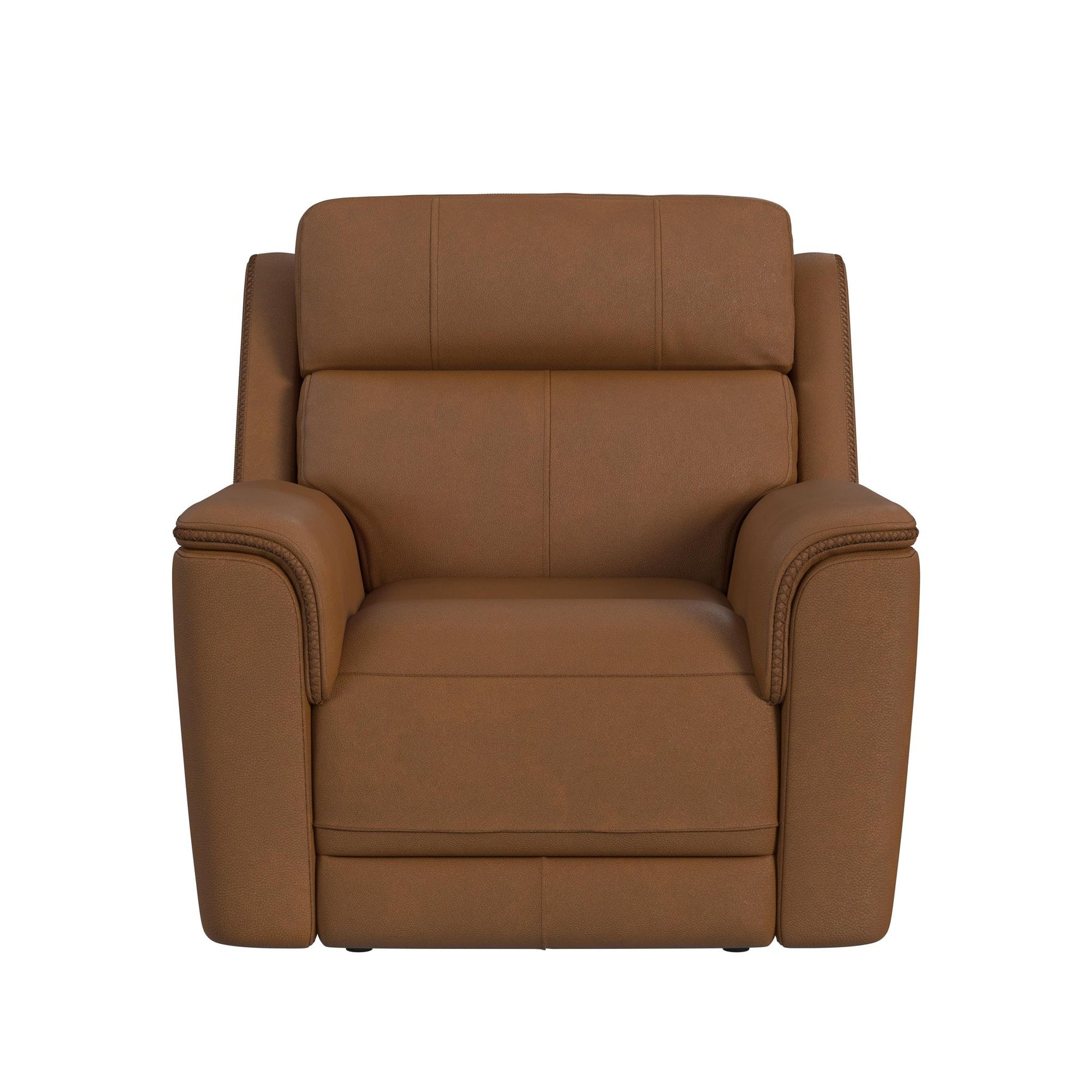 Mustang P3 Recliner in Aline Butternut - Tampa Furniture Outlet