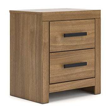 Tampa Furniture Outlet - Ashley Furniture - Broachmyn Bedroom - Two Drawer Night Stand / Auburn - PCB1116-92
