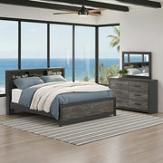 Tampa Furniture Outlet - Ashley Furniture - Broachmyn Bedroom - Five Drawer Chest / Black/Gray - PCB1118-46