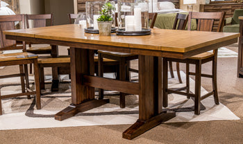 Rylandeen Counter Height Dining Extension Table - Tampa Furniture Outlet