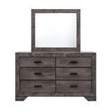 Nathan Dresser & Mirror Set - Tampa Furniture Outlet