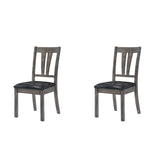 Nathan Fan Back Chair W/Pu Seat (2 Per Pack)