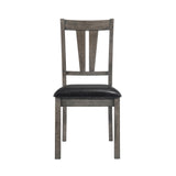 Nathan Fan Back Chair W/Pu Seat (2 Per Pack)