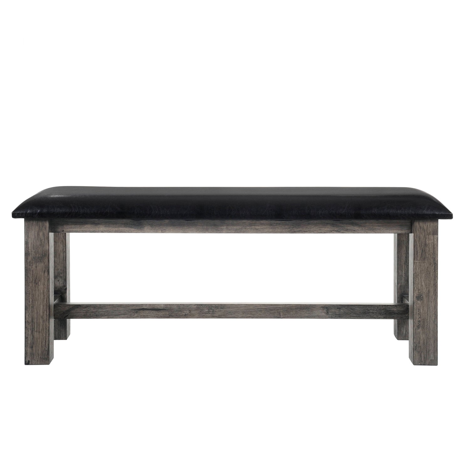 Nathan Bench W/Pu Padded Seat - Tampa Furniture Outlet