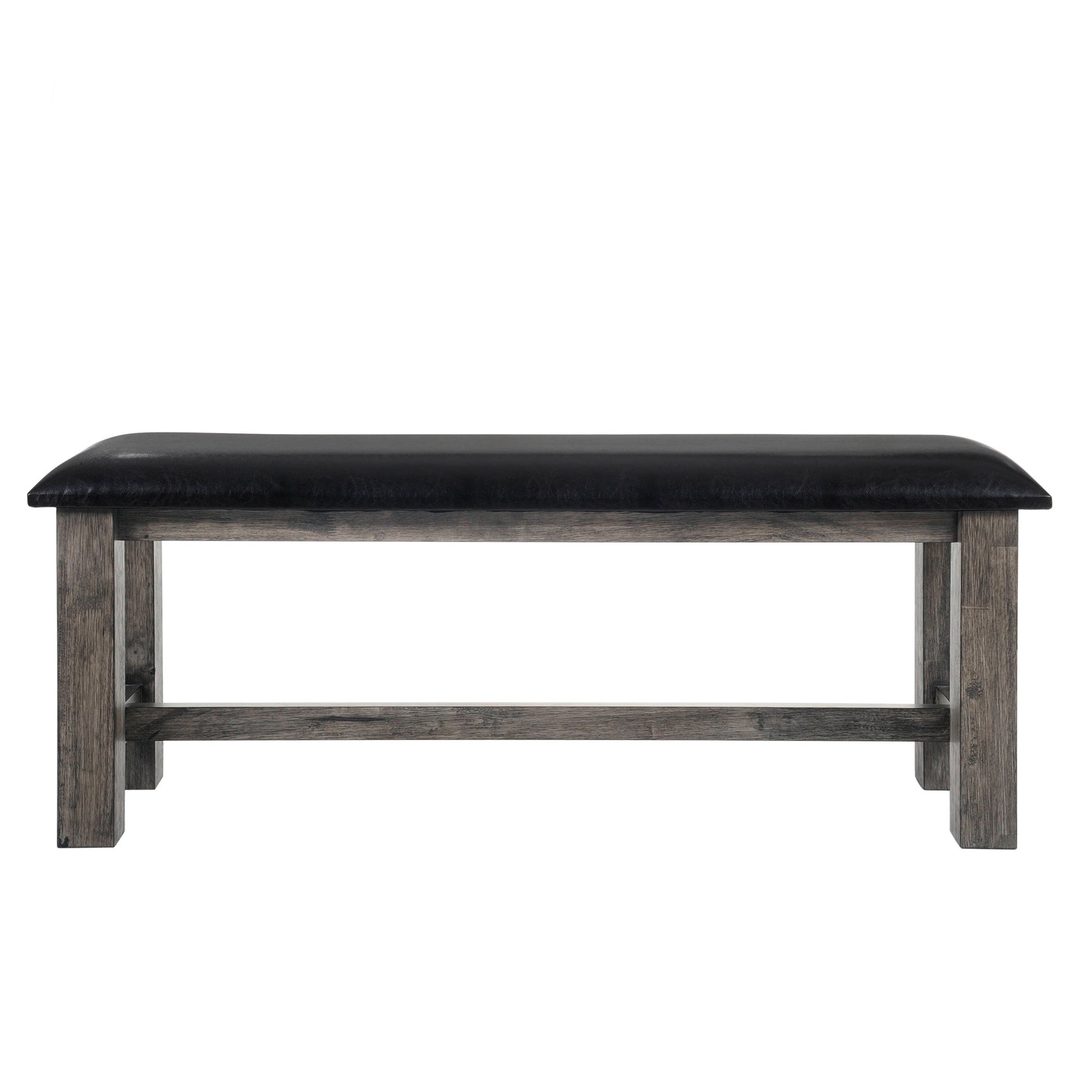 Nathan Bench W/Pu Padded Seat - Tampa Furniture Outlet