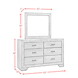 Nathan Dresser & Mirror Set - Tampa Furniture Outlet