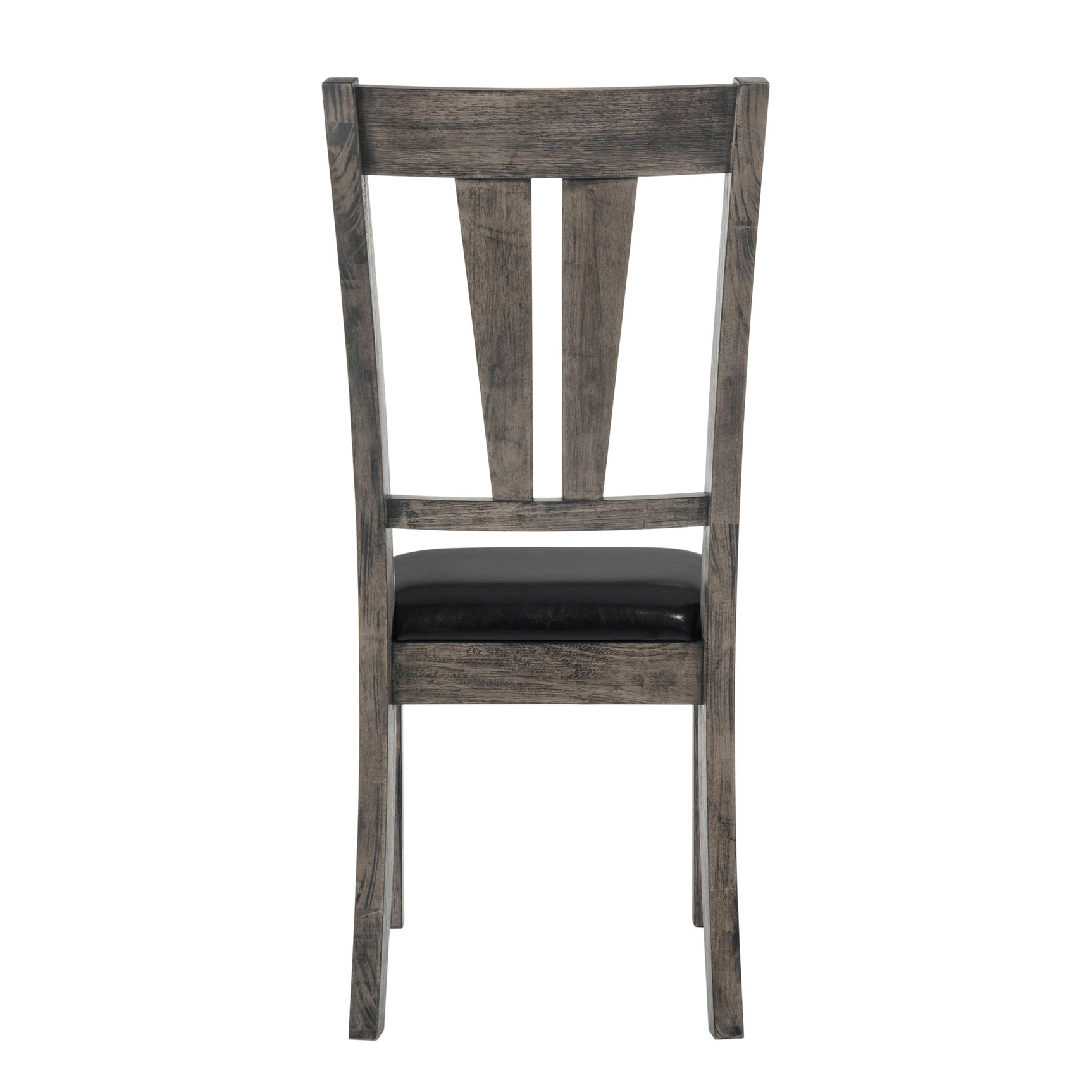 Nathan Fan Back Chair W/Pu Seat (2 Per Pack) - Tampa Furniture Outlet