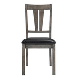 Nathan Fan Back Chair W/Pu Seat (2 Per Pack) - Tampa Furniture Outlet