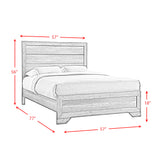 Nathan Youth Full Panel Bed - Tampa Furniture Outlet