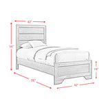 Nathan Youth Twin Panel Bed - Tampa Furniture Outlet