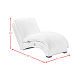 Nori Chaise with Heat Massage, USBC, LED in Glam Fog - Tampa Furniture Outlet