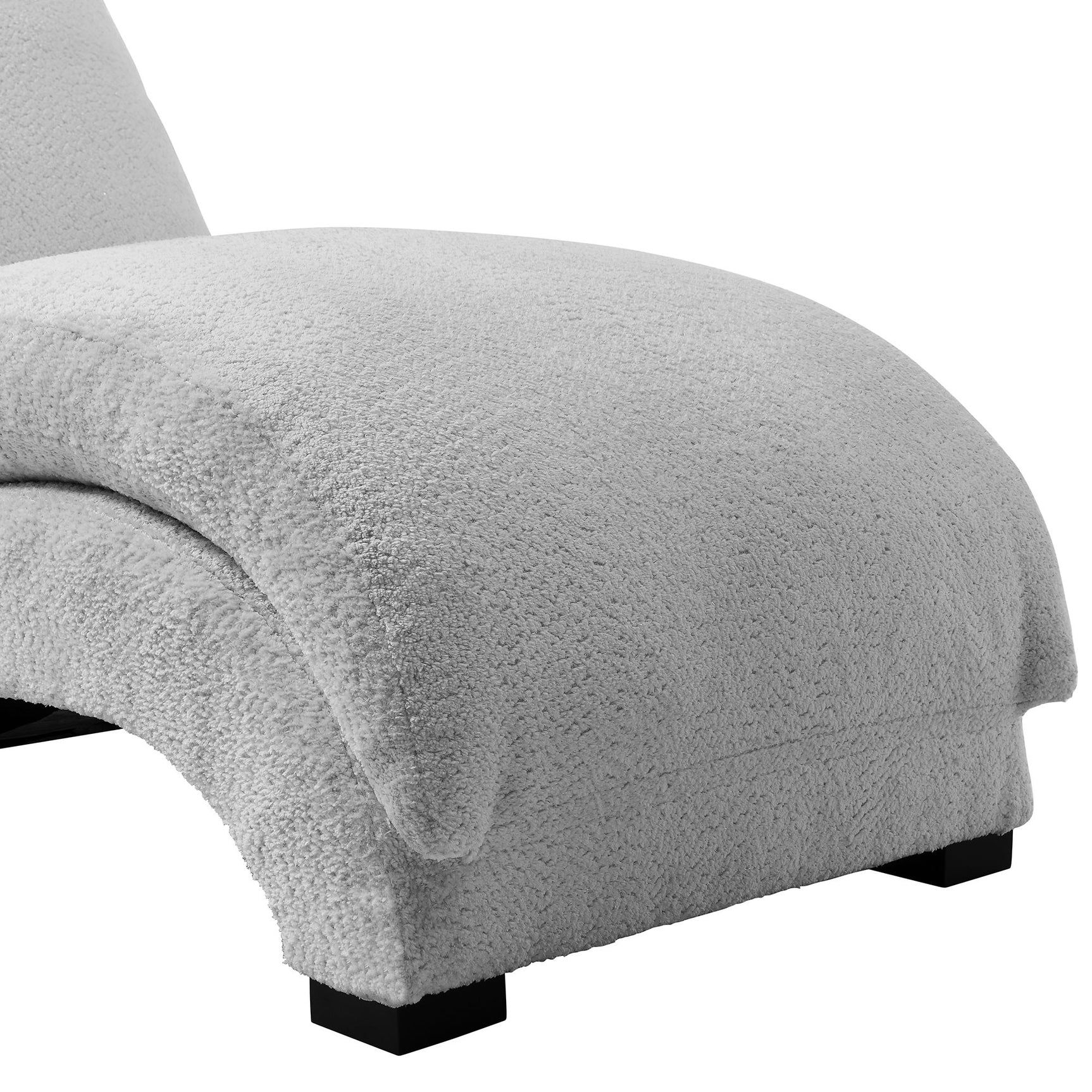 Nori Chaise with Heat Massage, USBC, LED in Glam Fog - Tampa Furniture Outlet