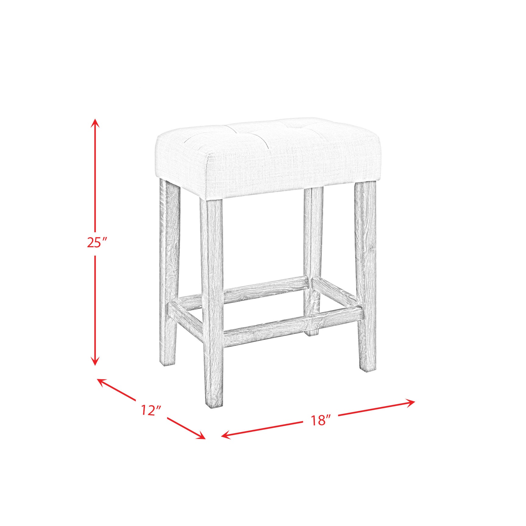 Oak Lawn Charcoal Grey Bar Table Single Pack (Table + 3 Grey Fabric Stools)