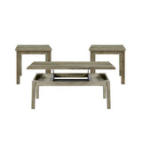 Oak Lawn Three Pack Occasional Set (Lift Top Coffee Table) - Tampa Furniture Outlet