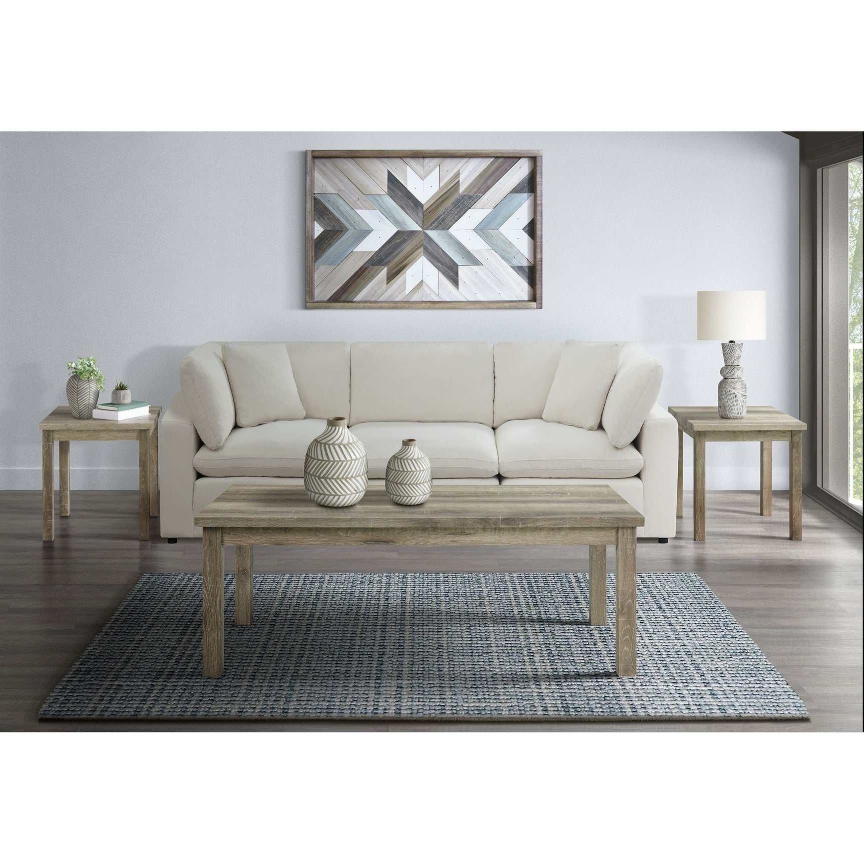 Oak Lawn Three Pack Occasional Set (Lift Top Coffee Table) - Tampa Furniture Outlet