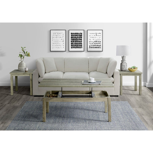 Oak Lawn Three Pack Occasional Set (Lift Top Coffee Table) – SKU CTOL100LTOT | Elements