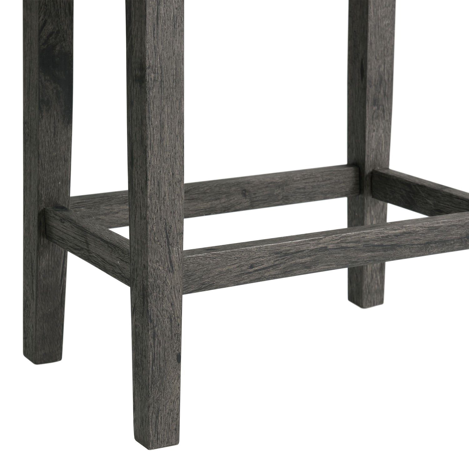 Oak Lawn Charcoal Grey Bar Table Single Pack (Table + 3 Grey Fabric Stools) - Tampa Furniture Outlet