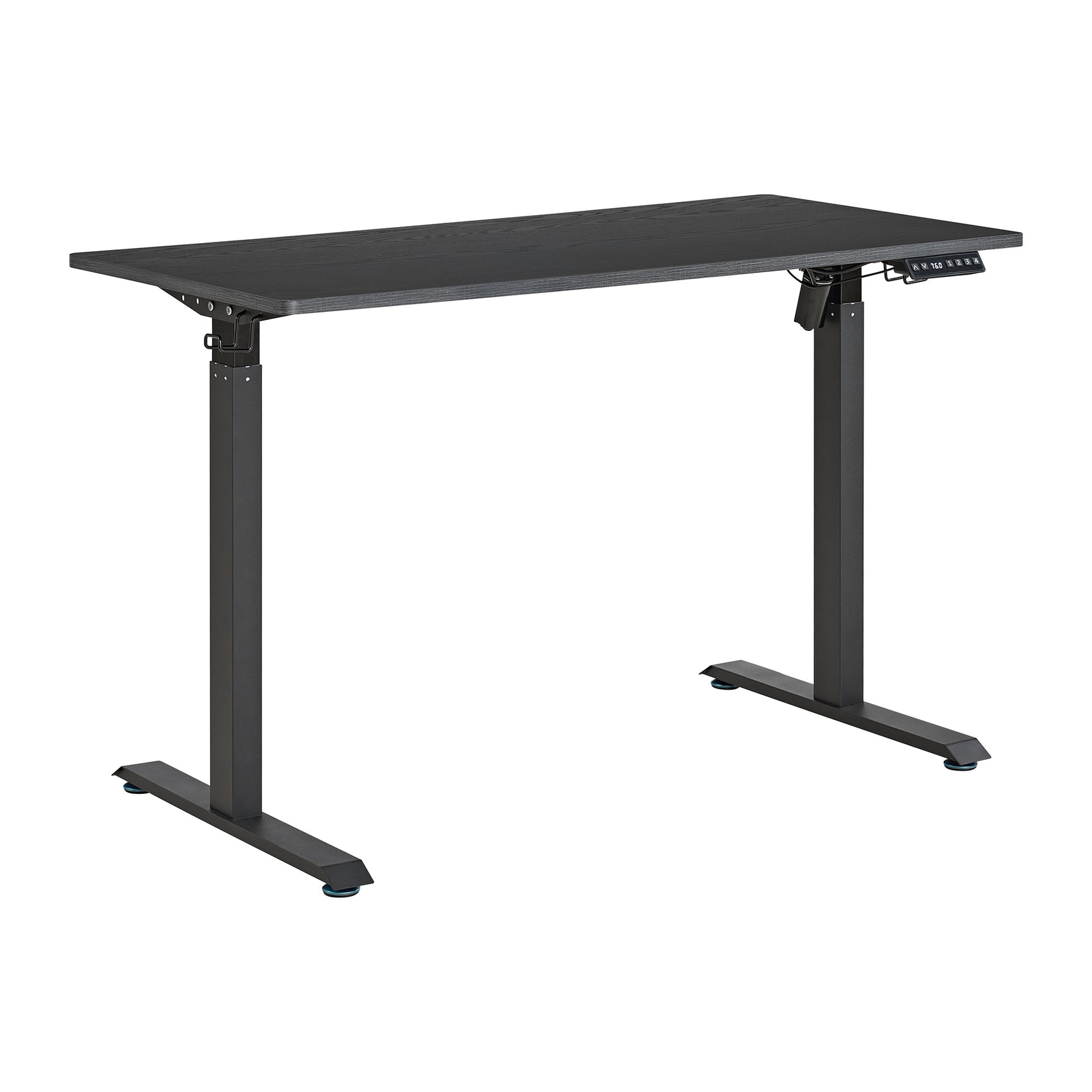Oakland Adjustable Desk in Black - 3A Packing - Tampa Furniture Outlet