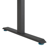 Oakland Adjustable Desk in Black - 3A Packing - Tampa Furniture Outlet