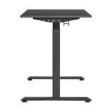 Oakland Adjustable Desk in Black - 3A Packing - Tampa Furniture Outlet