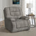 Odessa P3 Recliner W/Heat Massage, zero gravity, memory foam in Amount Grey – SKU U-17750-11582-105PPP | Elements