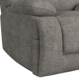 Odessa P3 Recliner W/Heat Massage, zero gravity, memory foam in Amount Grey - Tampa Furniture Outlet