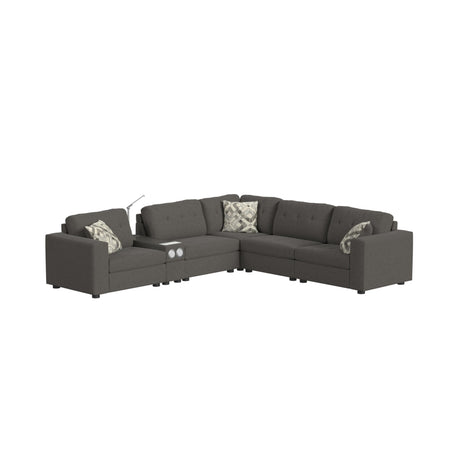 Options One RHF Chair in Palmer Plus Ash with 1 Pillow 20"