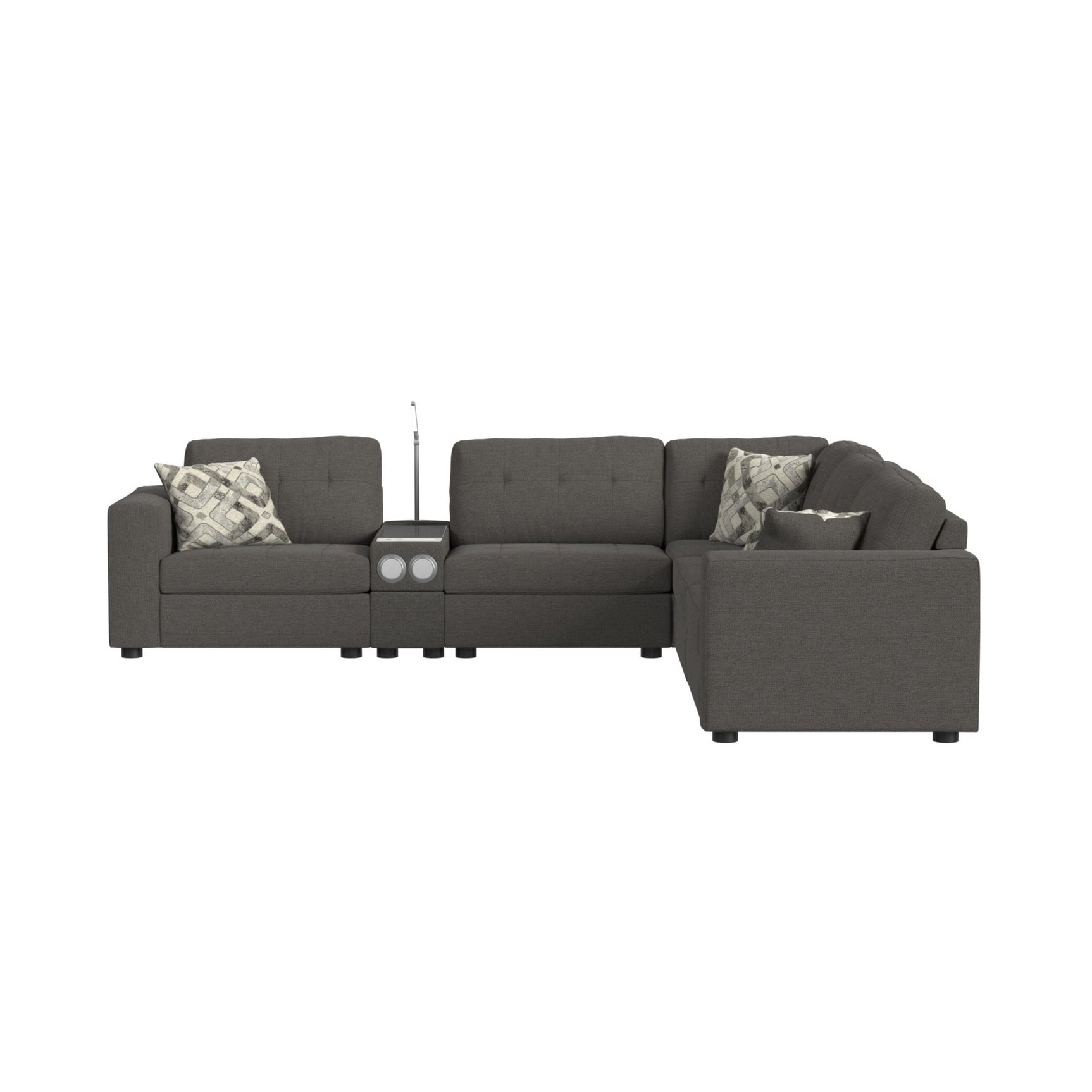 Options One RHF Chair in Palmer Plus Ash with 1 Pillow 20"
