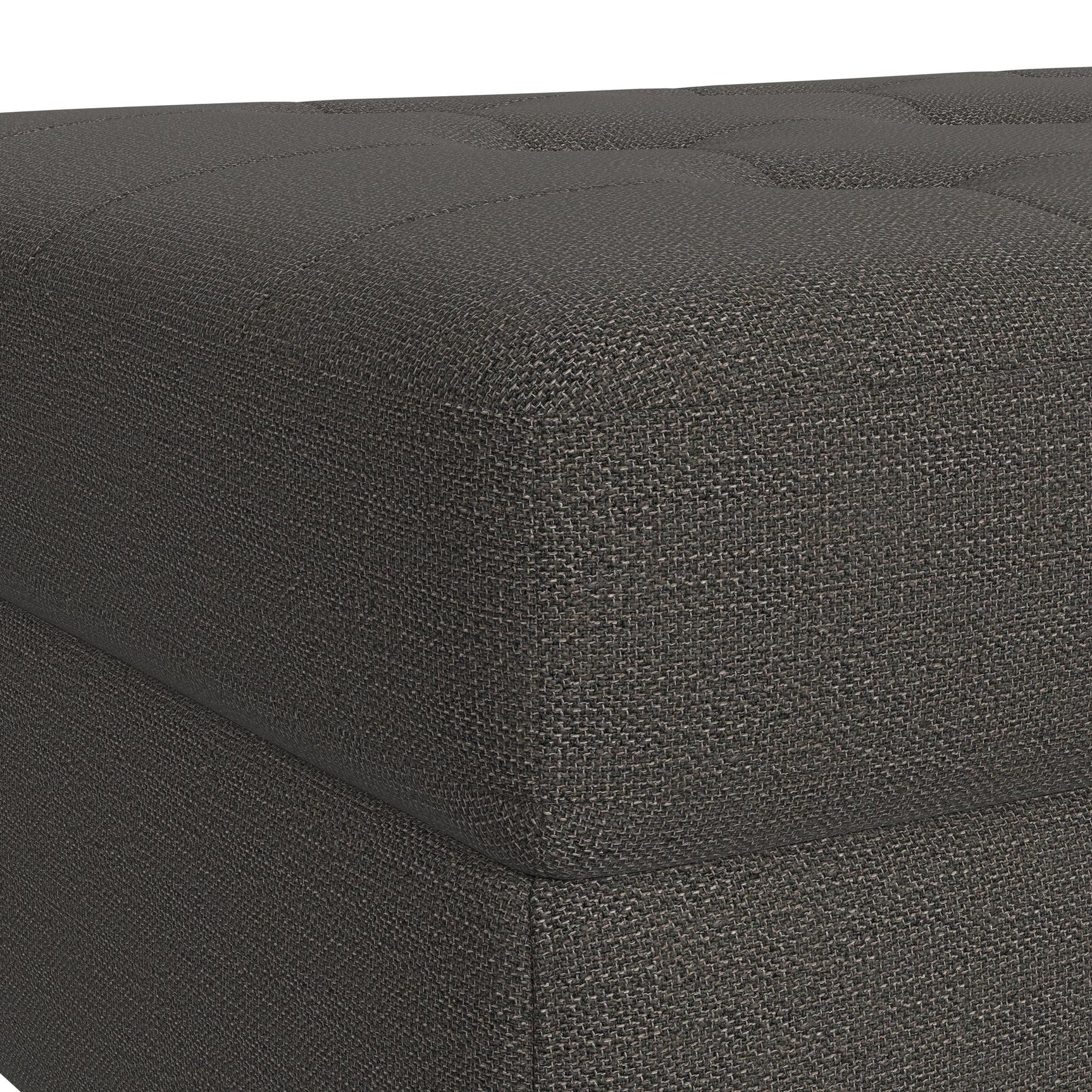 Options One Storage Ottoman in Palmer Plus Ash - Tampa Furniture Outlet
