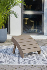 Tampa Furniture Outlet - Ashley Furniture - Sundown Treasure Outdoor - Ottoman / Driftwood - P014-813