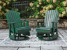 Tampa Furniture Outlet - Ashley Furniture - Shell Beach Outdoor - Swivel Glider Chair - PCP115-820
