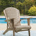 Tampa Furniture Outlet - Ashley Furniture - Marina Sun Outdoor - Adirondack Chair / Beige - PCP204-898