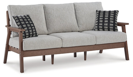 Tampa Furniture Outlet - Ashley Furniture - Emmeline Outdoor - Adirondack Chair / Brown - P420-898