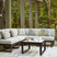 Tampa Furniture Outlet - Ashley Furniture - Beachloft Outdoor - 6-Piece Outdoor Sectional / Black - P490P1