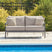 Tampa Furniture Outlet - Ashley Furniture - Ocean Beach Outdoor - Loveseat w/Cushion - PCP510-835