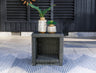Tampa Furniture Outlet - Ashley Furniture - Elite Park Outdoor - Bench with Cushion / Gray - P518-600
