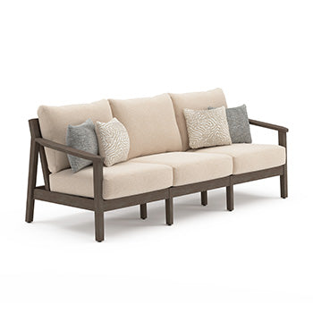 Tampa Furniture Outlet - Ashley Furniture - Adams Lane Outdoor - Sofa with Cushion - PCP602-838
