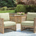 Tampa Furniture Outlet - Ashley Furniture - Serena Shores Outdoor - Lounge Chair w/Cushion (Set of 2) / Beige/Green - PCP604-820