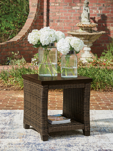 Tampa Furniture Outlet - Ashley Furniture - Monterey Point Outdoor - Square End Table - PCP760-702