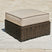 Tampa Furniture Outlet - Ashley Furniture - Coastline Bay Outdoor - Ottoman with Cushion / Brown - P784-814