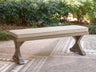 Tampa Furniture Outlet - Ashley Furniture - Laguna Heights Outdoor - Bench with Cushion - PCP790-600