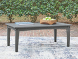 Tampa Furniture Outlet - Ashley Furniture - Cove Beach Outdoor - Rectangular Cocktail Table / Gray - PCP803-701